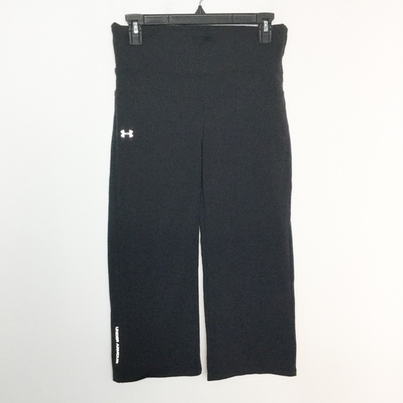Under Armour Pants - Under Armour S Capris Pants Yoga Leggings Black